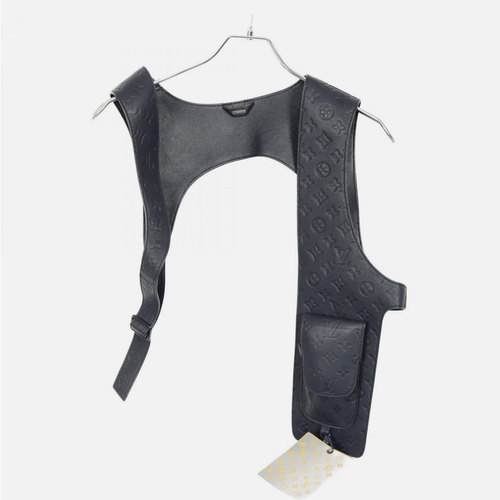 Louis Vuitton Black Leather Accessory